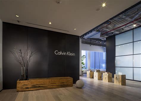 calvin klein showroom.